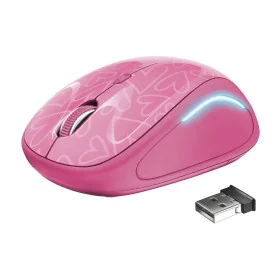 Souris sans-fil Trust Yvi FX Rose de Trust, Souris - Réf : S9123865, Prix : 17,97 €, Remise : %