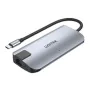 Hub USB Unitek uHUB P5+ Negro Gris de Unitek, Hubs USB - Ref: S9123928, Precio: 55,12 €, Descuento: %