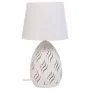 Lampada da tavolo Alexandra House Living Bianco Metallo Stoffa 220-240 V 18 x 31 x 18 cm di Alexandra House Living, Lampade d...