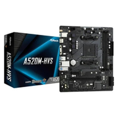 Motherboard ASRock A520M-HVS AMD A520 AMD AM4 by ASRock, Base plates - Ref: S9124554, Price: 59,34 €, Discount: %