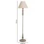 Lampadaire Alexandra House Living Blanc Gris 220-240 V 38 x 154 x 38 cm de Alexandra House Living, Lampadaires - Réf : D16320...