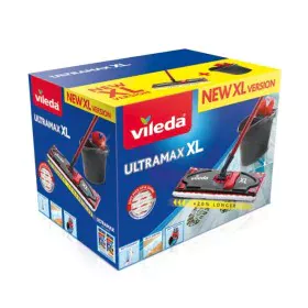 Esfregona Vileda Ultramax XL Box Preto Vermelho Microfibra de Vileda, Esfregonas - Ref: S9126701, Preço: 33,82 €, Desconto: %