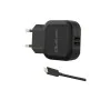 Chargeur mural Qoltec 50188 Noir 17 W de Qoltec, Chargeurs - Réf : S9127516, Prix : 10,55 €, Remise : %