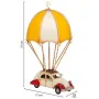 Deko-Figur Alexandra House Living Gelb Eisen ABS Luftballon Auto Fallschirm 17 x 31 x 18 cm von Alexandra House Living, Samml...