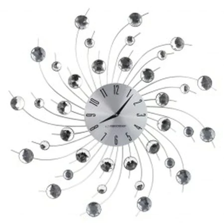 Horloge Murale Esperanza EHC004 Noir/Argenté Argenté Métal 150 cm de Esperanza, Pendules murales - Réf : S9128388, Prix : 20,...