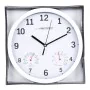 Horloge Murale Esperanza EHC016W Blanc verre Plastique 25 cm de Esperanza, Pendules murales - Réf : S9128389, Prix : 5,86 €, ...