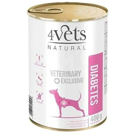 Alimentation humide 4VETS         Chiens adultes Dinde 400 g de 4VETS, Humide - Réf : S9128583, Prix : 4,89 €, Remise : %