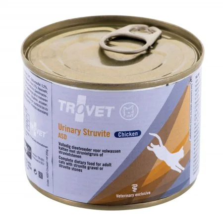 Aliments pour chat Trovet Urinary Struvite Poulet 200 g de Trovet, Humide - Réf : S9128628, Prix : 3,82 €, Remise : %