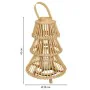 Farol Alexandra House Living Natural Bambú 29 x 42 x 29 cm de Alexandra House Living, Candelabros y portavelas - Ref: D163209...