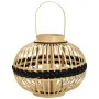 Lanterne Alexandra House Living Naturel Bambou 37 x 30 x 37 cm de Alexandra House Living, Bougeoirs et chandeliers - Réf : D1...