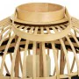 Farol Alexandra House Living Natural Bambú 37 x 30 x 37 cm de Alexandra House Living, Candelabros y portavelas - Ref: D163209...