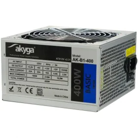 Power supply Akyga AK-B1-400 400 W ATX RoHS by Akyga, Power Supplies - Ref: S9129093, Price: 24,49 €, Discount: %