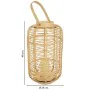 Lanterna Alexandra House Living Natural Bambu Rotim 29 x 48 x 29 cm de Alexandra House Living, Candelabros e suportes para ve...