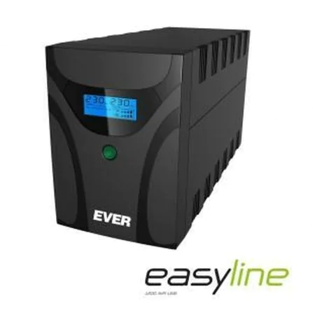 Uninterruptible Power Supply System Interactive UPS Ever EASYLINE 1200 AVR USB 600 W by Ever, Uninterrupted Power Supplies - ...