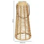 Lantern Alexandra House Living Natural 26 x 56 x 26 cm by Alexandra House Living, Candelabras and candle holders - Ref: D1632...