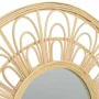 Specchio da parete Alexandra House Living Naturale Bambù Rattan 55 x 2 x 55 cm di Alexandra House Living, Specchi da parete -...