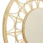 Miroir mural Alexandra House Living Naturel Bambou Rotin 56 x 2 x 56 cm de Alexandra House Living, Miroirs muraux - Réf : D16...