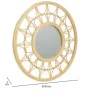 Miroir mural Alexandra House Living Naturel Bambou Rotin 56 x 2 x 56 cm de Alexandra House Living, Miroirs muraux - Réf : D16...