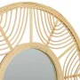 Wall mirror Alexandra House Living Natural Bamboo Rattan 55 x 2 x 55 cm by Alexandra House Living, Wall-Mounted Mirrors - Ref...