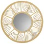 Wall mirror Alexandra House Living Natural Bamboo Rattan 55 x 2 x 55 cm by Alexandra House Living, Wall-Mounted Mirrors - Ref...