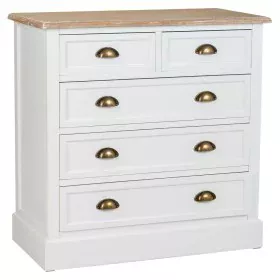 Commode Alexandra House Living Blanc Marron Alliage de Zinc Bois MDF 40 x 80 x 80 cm de Alexandra House Living, Commodes - Ré...