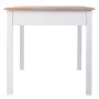 Table Alexandra House Living White Brown 80 x 78 x 150 cm With boxes by Alexandra House Living, Dining Tables - Ref: D1632109...