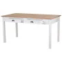 Table Alexandra House Living White Brown 80 x 78 x 150 cm With boxes by Alexandra House Living, Dining Tables - Ref: D1632109...