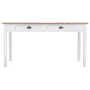 Table Alexandra House Living White Brown 80 x 78 x 150 cm With boxes by Alexandra House Living, Dining Tables - Ref: D1632109...