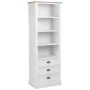 Shelves Alexandra House Living White Brown Zinc Alloy MDF Wood 40 x 180 x 63 cm by Alexandra House Living, Bookcases - Ref: D...