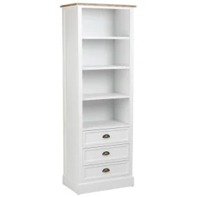 Regal Alexandra House Living Weiß Braun Zinklegierung Holz MDF 40 x 180 x 63 cm von Alexandra House Living, Bücherregale - Re...