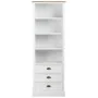 Regal Alexandra House Living Weiß Braun Zinklegierung Holz MDF 40 x 180 x 63 cm von Alexandra House Living, Bücherregale - Re...