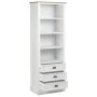 Shelves Alexandra House Living White Brown Zinc Alloy MDF Wood 40 x 180 x 63 cm by Alexandra House Living, Bookcases - Ref: D...