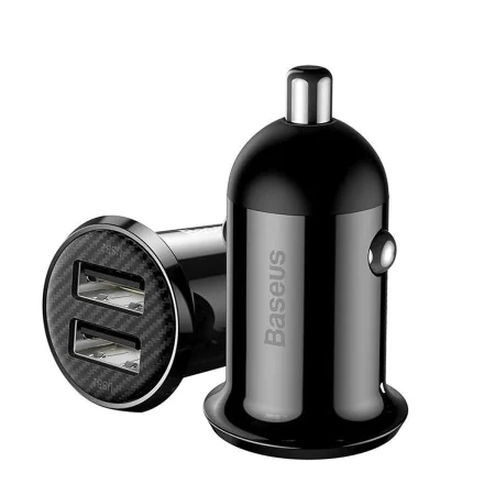 Car Charger Baseus Gain Pro Black by Baseus, Chargers - Ref: S9129676, Price: 9,44 €, Discount: %