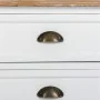 Sideboard Alexandra House Living White Brown Zinc Alloy MDF Wood 40 x 82 x 124 cm by Alexandra House Living, Sideboards - Ref...