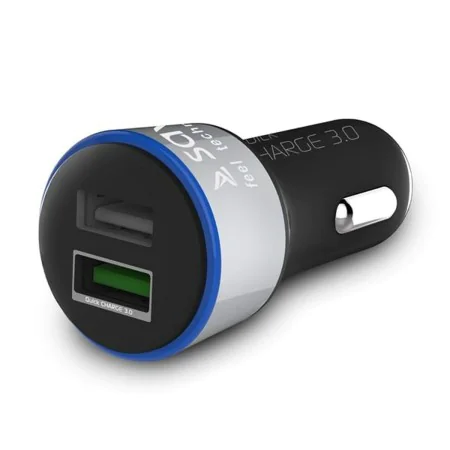 Car Charger Savio SA-06/B Black by Savio, Chargers - Ref: S9129694, Price: 10,50 €, Discount: %