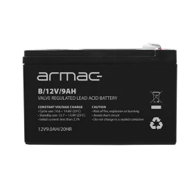 Battery for Uninterruptible Power Supply System UPS Armac B/12V/9AH 9 Ah by Armac, Replacement batteries for uninterrupted po...