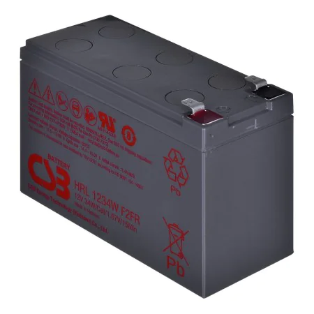 Batterie für Unterbrechungsfreies Stromversorgungssystem USV HITACHI CSB HRL1234WF2 9 Ah 12 V von HITACHI CSB, Batterieersatz...