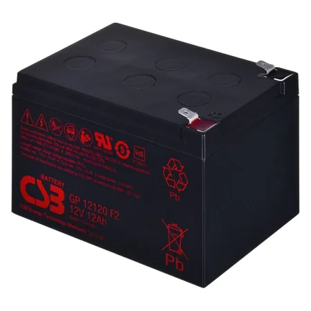 Batterie pour Système d'Alimentation Sans Interruption HITACHI CSB GP12120F2 12000 mAh 12 V de HITACHI CSB, Remplacement des ...