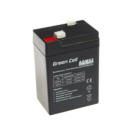 Battery for Uninterruptible Power Supply System UPS Green Cell AGM02 4,5 AH 6 V by Green Cell, Replacement batteries for unin...