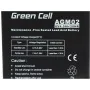 Bateria para Sistema Interactivo de Fornecimento Ininterrupto de Energia Green Cell AGM02 4,5 AH 6 V de Green Cell, Substitui...