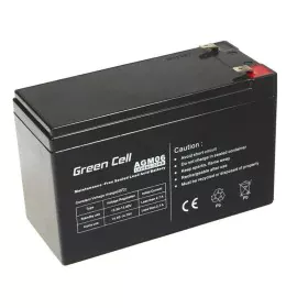 Bateria para Sistema Interactivo de Fornecimento Ininterrupto de Energia Green Cell AGM06 9 Ah 12 V de Green Cell, Substituiç...