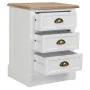 Nightstand Alexandra House Living White Brown 35 x 60 x 45 cm by Alexandra House Living, Bedside Tables - Ref: D1632114, Pric...