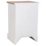 Mesa de Cabeceira Alexandra House Living Branco Castanho 35 x 63 x 41 cm de Alexandra House Living, Mesinhas de cabeceira - R...