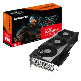 Carte Graphique Gigabyte Radeon RX 7600 GAMING OC 8G AMD AMD Radeon RX 7600 GDDR6 de Gigabyte, Cartes graphiques - Réf : S913...