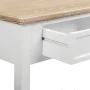 Hall Table with Drawers Alexandra House Living White Brown Zinc Alloy MDF Wood 40 x 78 x 100 cm by Alexandra House Living, Ta...