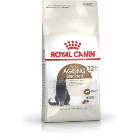 Cat food Royal Canin Senior Ageing Sterilised 12+ Corn Vegetable Birds Senior 4 Kg by Royal Canin, Dry - Ref: S9130115, Price...