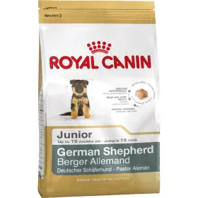 penso Royal Canin German Shepherd Junior Cachorro/júnior Frango Arroz Vegetal Pássaros 12 kg de Royal Canin, Seca - Ref: S913...