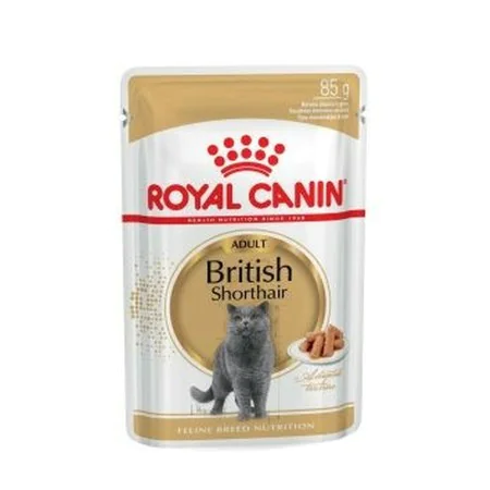 Cat food Royal Canin British Shorthair Adult 85 g by Royal Canin, Wet - Ref: S9130134, Price: 23,17 €, Discount: %