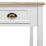 Centre Table Alexandra House Living White Brown Zinc Alloy MDF Wood 80 x 50 x 80 cm by Alexandra House Living, Side Tables - ...