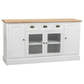 Buffet Alexandra House Living Blanc Marron Alliage de Zinc Bois MDF 40 x 80 x 150 cm de Alexandra House Living, Buffets, créd...